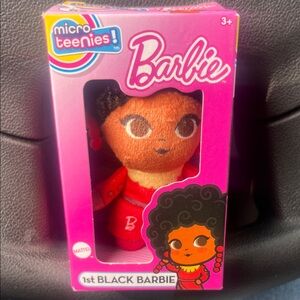 Barbie Micro Teenies Plush Toy - Red and Black